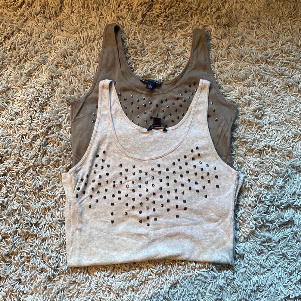 Banana Republic Beaded Tank Tops
